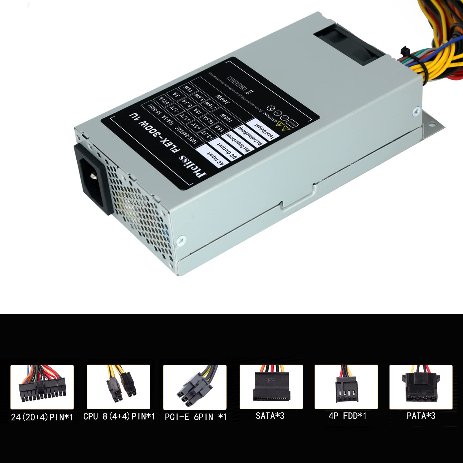 Amazon.com: Ptcliss 300 watts 1U Flex ATX Power Supply with Fixed